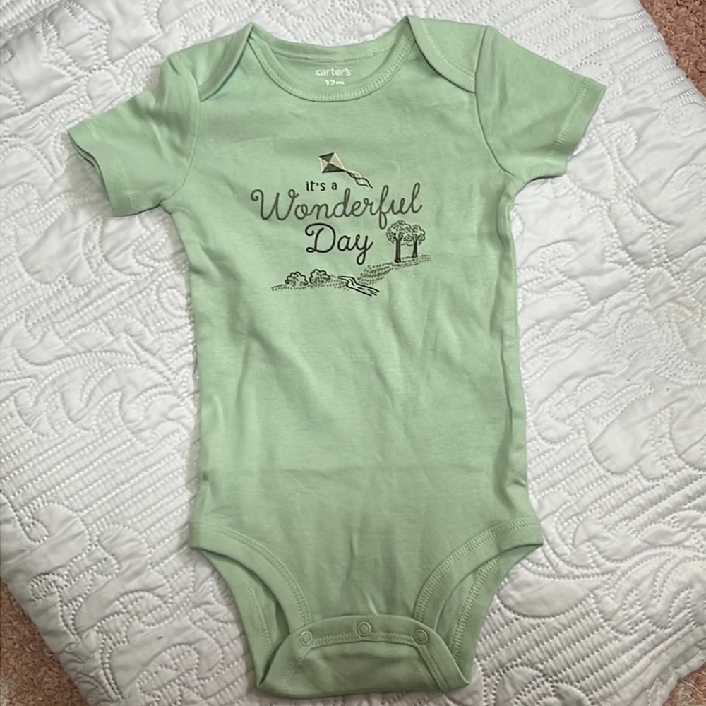 Carters 12 month onesie